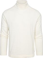 Blue Industry Turtleneck Off White
