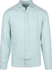 Hackett Shirt Garment Dyed Green