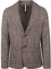 Profuomo Blazer Wool Brown Melange