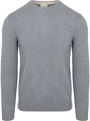 Profuomo Pullover Wool Blend Blue