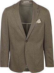 Suitable Flex Jersey Suit Beige