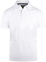 Steppin' Out Polo Shirt Sports White