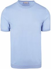 Suitable Knitted T-shirt Wap Light Blue