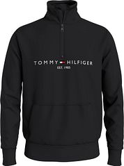 Tommy Hilfiger Big and Tall Mockneck Black