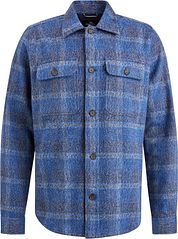 Vanguard Overshirt Brushed Checks Blue