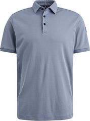 Vanguard Polo Shirt Interlock Jersey Blue