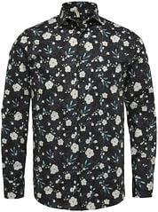 Vanguard Shirt Flowers Black