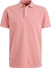 PME Legend Polo Shirt Garment Dye Pink