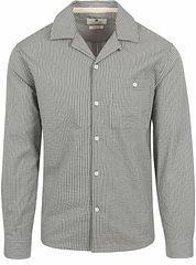 Anerkjendt Shirt Kurt Stripes Seersucker Green