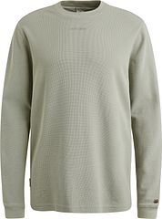 Cast Iron Longsleeve Waffle T-shirt Light Green