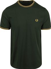 Fred Perry T-shirt Dark Green Y22