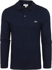 Lacoste Polo Shirt Pique Longsleeve Dark Blue