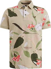 PME Legend Polo Shirt Print Beige