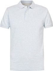 Profuomo Piqué Polo Shirt Light Blue
