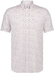 State Of Art Short Sleeve Shirt Print White