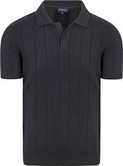 Suitable Respect Polo Shirt Drop Needle Navy