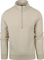 Superdry Half Zip Pullover Beige