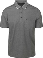 Casa Moda Polo Shirt Dark Grey