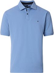 Casa Moda Polo Shirt Stretch Blue 