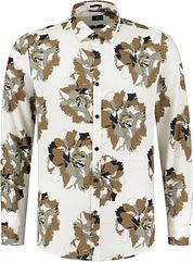 Dstrezzed Shirt Camo Flower Off-White