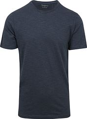 KnowledgeCotton Apparel T-shirt Stripes Navy