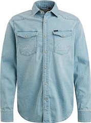 PME Legend Denim Shirt Light Blue