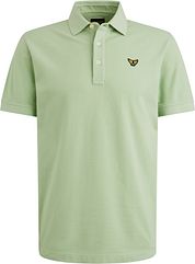 PME Legend Polo Shirt Piqué Garment Dye Light Green