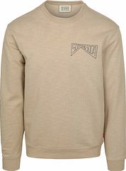 Scotch and Soda Sweater Logo Beige