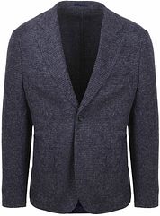 Suitable Knitted Blazer Unlined Navy