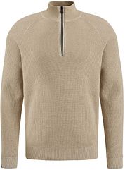 Vanguard Pullover Half Zip Beige
