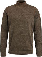 Cast Iron Turtleneck Sweater Brown
