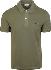 Lacoste Polo Shirt Pique Olive Green