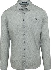 No Excess Shirt Patterned Respo Green