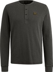 PME Legend Longsleeve T Shirt Buttons Beluga