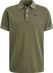 PME Legend Polo Shirt Garment Dye Army