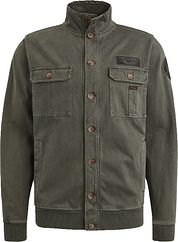PME Legend Sweat Button Jacket Dark Green