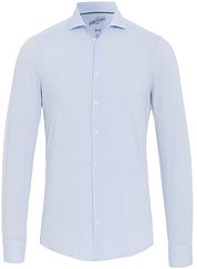 Pure Shirt Functional Pied De Poule Blue