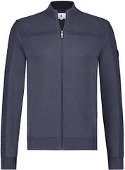 State Of Art Cardigan Zip Navy