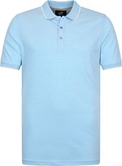 Suitable Oxford Polo Light Blue