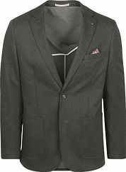Suitable Sports Jacket Fame Pied de Poule Dark Green
