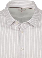 Desoto Shirt Kent Stripes Beige