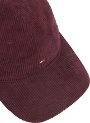 Tommy Hilfiger Cap Corduroy Bordeaux