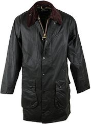 Barbour Border Wax Jacket Green