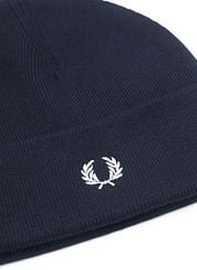 Fred Perry Beanie Wool Blend Navy
