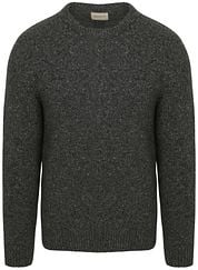 Gant Pullover Wool Blend Anthracite