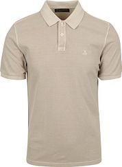 Marc O'Polo Polo Shirt Faded Silk Greige