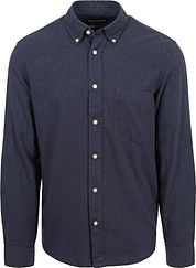 Marc O'Polo Shirt Twill Dark Blue
