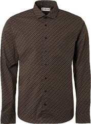 No Excess Shirt Print Caramel