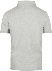 Steppin' Out Polo Shirt Piqué Classic Melange Grey