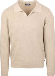 Suitable Pullover Riva Structure Melange Sand